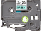 Brother TZE-731 cinta para impresora de etiquetas Negro sobre verde (5)