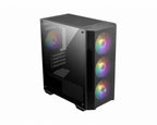 MSI MAG Forge M100A Micro Torre Negro, Transparente (3)