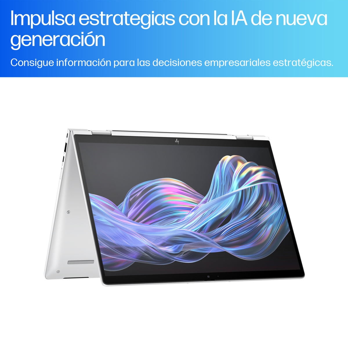 HP EliteBook X Flip G1i Next Gen AI PC Wolf Pro Security Edition Copilot+ PC Intel Core Ultra 5 226V Híbrido (2-en-1) 35,6 cm (14") Pantalla táctil WUXGA 16 GB LPDDR5x-SDRAM 512 GB SSD Wi-Fi 7 (802.11be) Windows 11 Pro Plata (9)