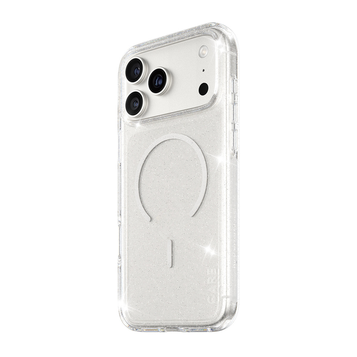 PanzerGlass CARE™ by ® Star Lit Case w. White MagSafe iPhone 17 Pro Max funda para teléfono móvil Transparente
