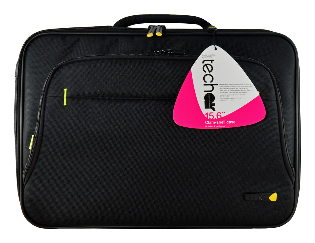 Techair Classic essential 35,8 cm (14.1") Maletín Negro (7)