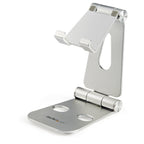 StarTech.com USPTLSTND soporte Carro para administración de tabletas Teléfono móvil/smartphone, Tablet/UMPC Plata