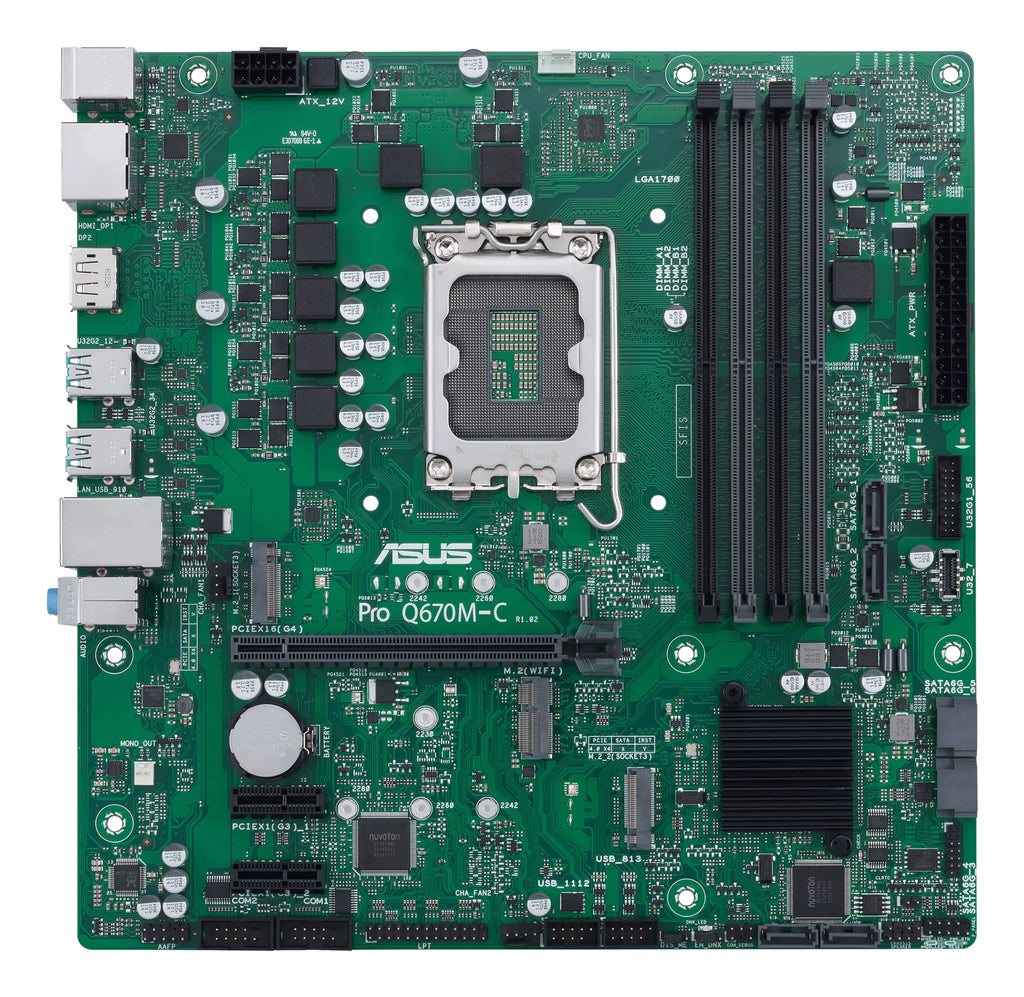 ASUS PRO Q670M-C-CSM Intel Q670 LGA 1700 micro ATX (3)