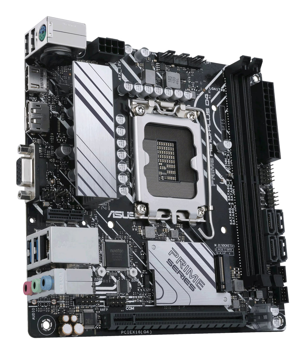 ASUS PRIME H610I-PLUS D4-CSM Intel H610 LGA 1700 mini ITX (5)