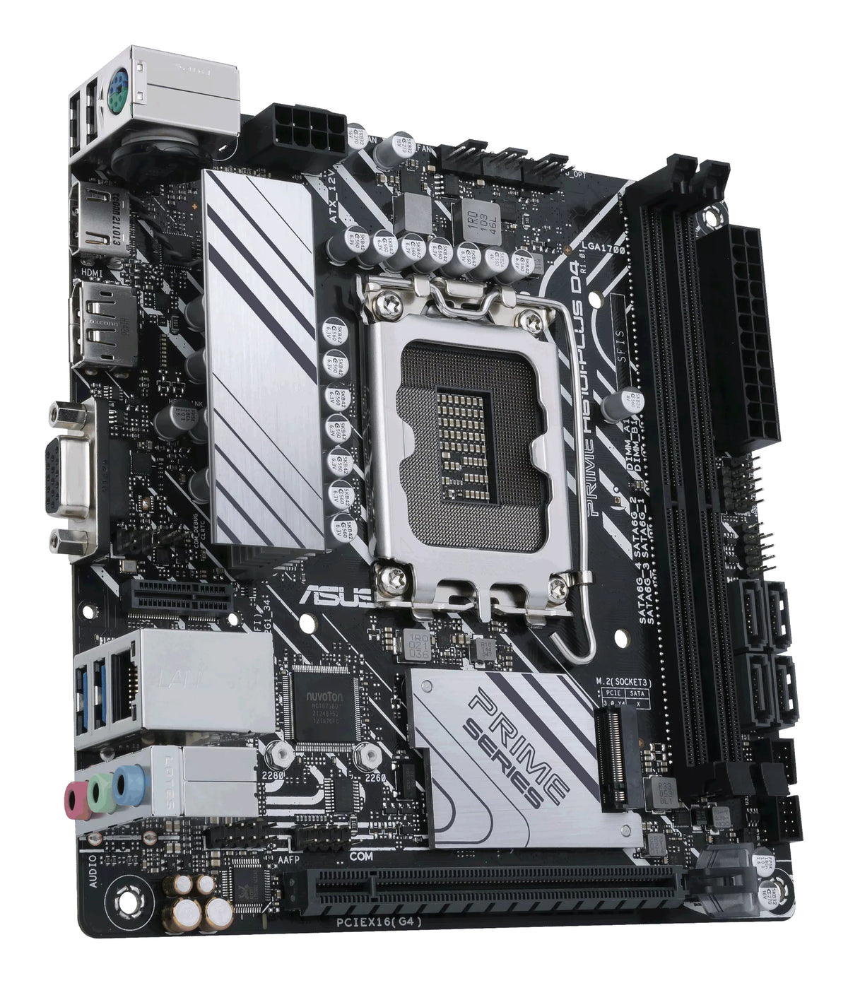 ASUS PRIME H610I-PLUS D4-CSM Intel H610 LGA 1700 mini ITX (5)