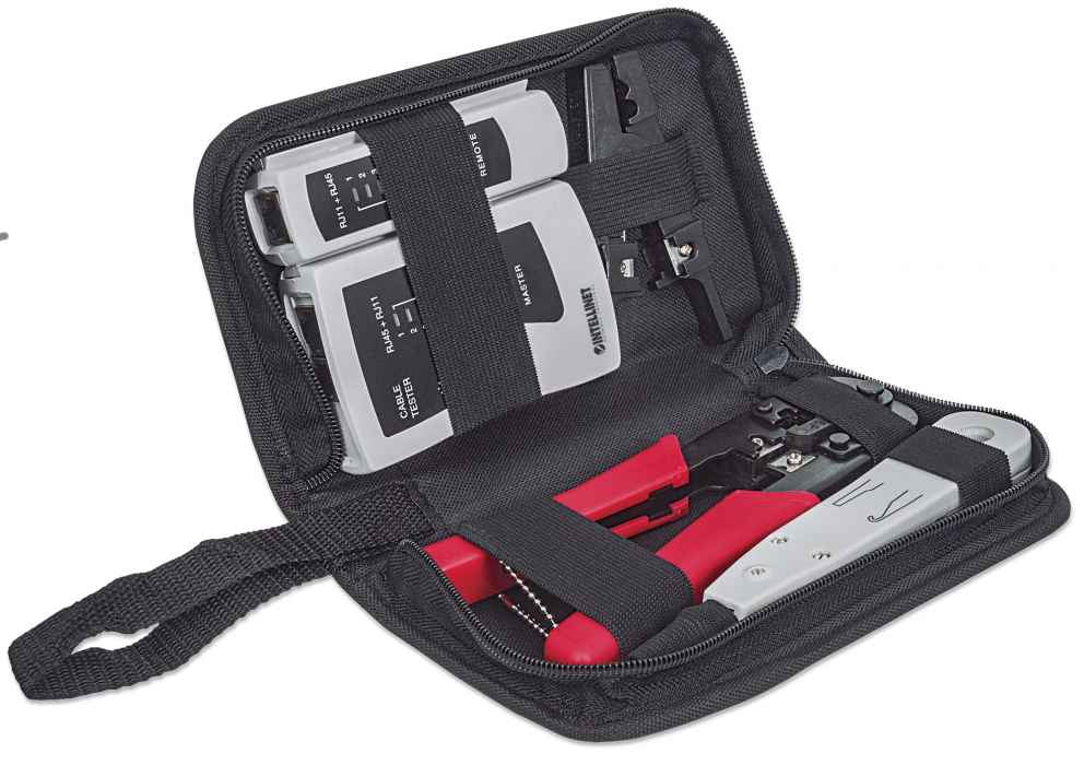 Intellinet 780070 kit de herramientas para preparación de cables Negro (2)