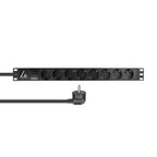 Lanview LVR-3MSCH-SPD-SCH8 unidad de distribución de energía (PDU) 8 salidas AC 1U Negro (2)