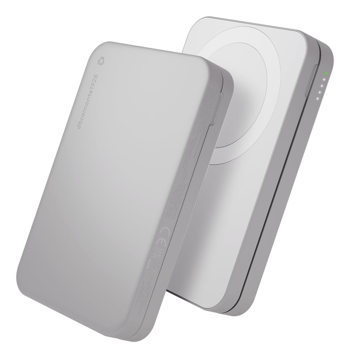 dbramante1928 CP08ACWH7275 batería externa 8000 mAh Cargador inalámbrico Aluminio