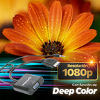 Manhattan 151559 adaptador de cable de vídeo 0,3 m HDMI + 3.5mm VGA (D-Sub) Negro (7)