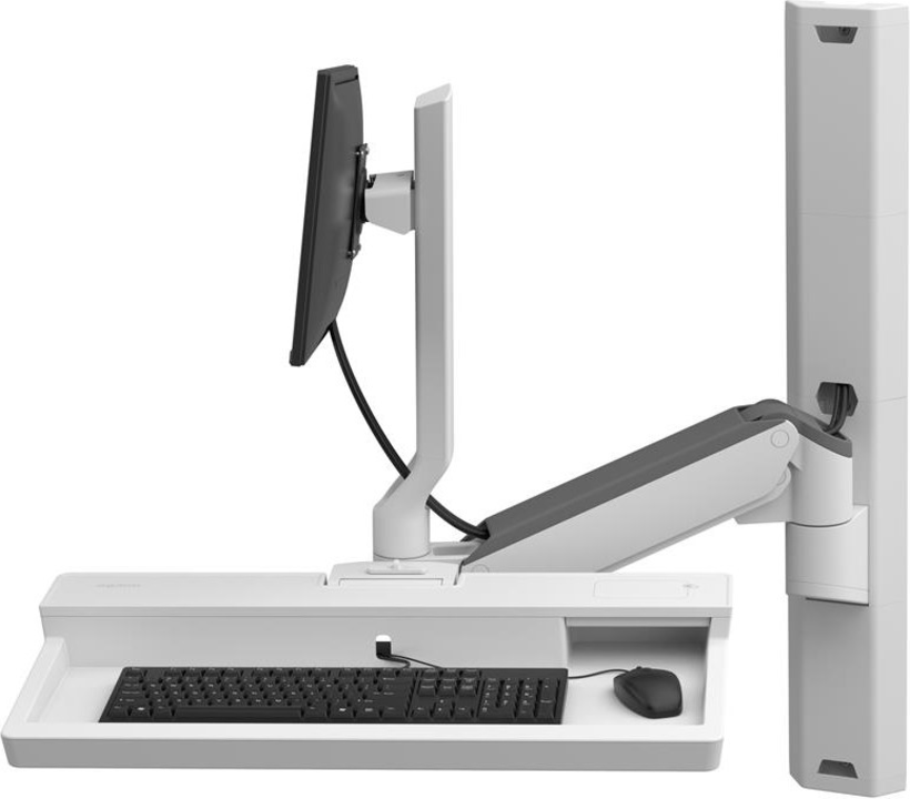 Ergotron 45-618-251 - Kit de montaje (brazo articulado, bandeja de teclado vista 2