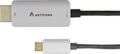 Cable USB tipo C m. - HDMI m. 2 m negro