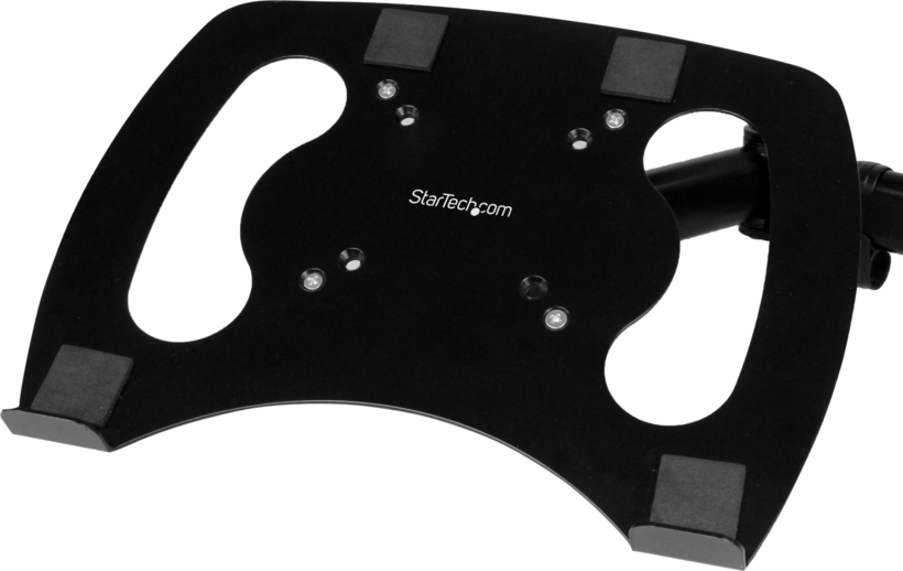 Startech ARMUNONB - Kit de montaje (abrazadera polar, almohadilla de goma (4)