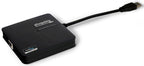 Plugable Technologies USB3-3900DHE base para portátil y replicador de puertos Negro (2)