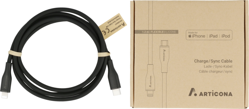 Cable ARTICONA USB tipo C-Lightning 1,2m (4)