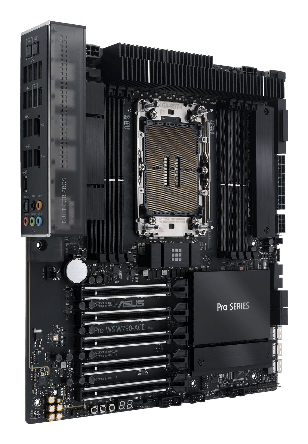 ASUS PRO WS W790-ACE Intel W790 LGA 4677 (Socket E) SSI CEB (8)