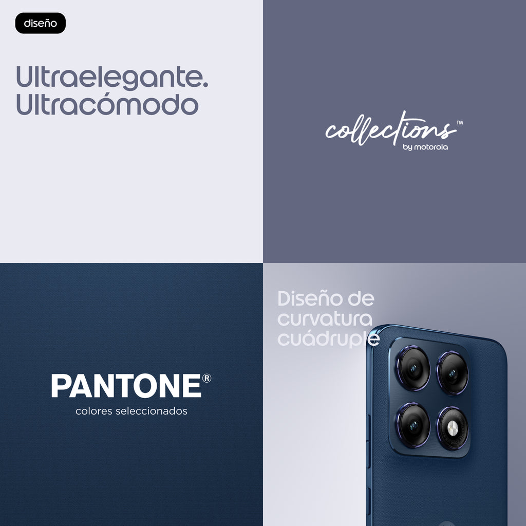 Motorola edge 70 pro 17,2 cm (6.78") SIM doble Android 16.0 5G USB Tipo C 12 GB 512 GB 6500 mAh Azul oscuro (6)