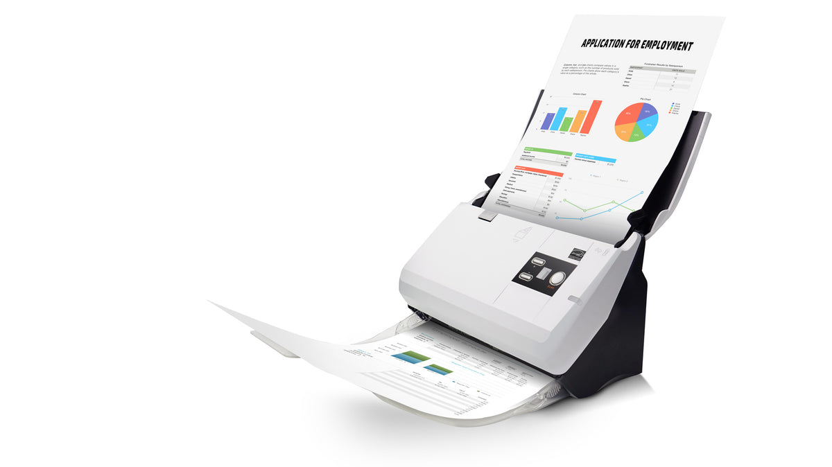 Plustek SmartOffice PN30U Escáner con alimentador automático de documentos (ADF) 600 x 600 DPI A4 Negro, Blanco (5)