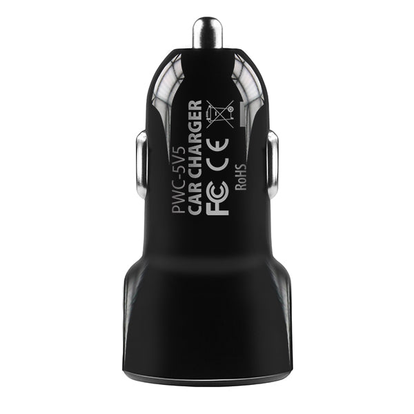 Axagon PWC-5V5 cargador de dispositivo móvil Teléfono móvil, Smartphone, Tableta, Universal Negro Encendedor de cigarrillos Carga rápida Auto (7)