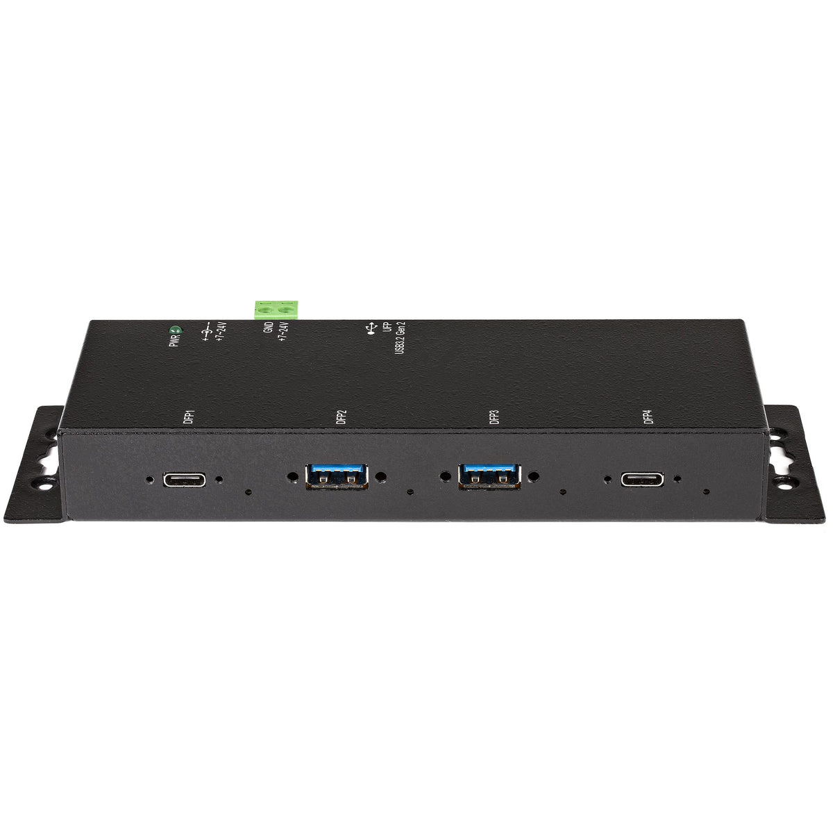StarTech.com HB31C2A2CME hub de interfaz USB 3.2 Gen 2 (3.1 Gen 2) Type-C 10000 Mbit/s Negro (4)