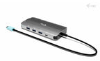 i-tec C31NANOTRIDOCKPD base para portátil y replicador de puertos Alámbrico USB 3.2 Gen 1 (3.1 Gen 1) Type-C Plata (3)