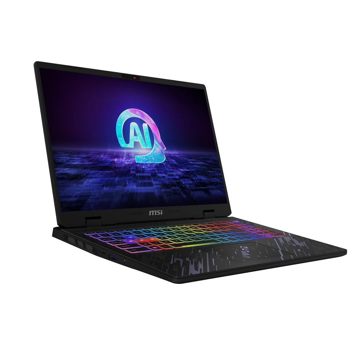 MSI Pulse 16 AI C1VFKG-035XES Intel Core Ultra 7 155H Portátil 40,6 cm (16") Quad HD+ 16 GB DDR5-SDRAM 1 TB SSD NVIDIA GeForce RTX 4060 Wi-Fi 6E (802.11ax) FreeDOS Negro (4)