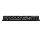 HP 125 USB Wired Keyboard teclado Negro (9)