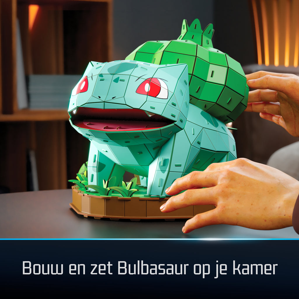 4D Build FDP FAP Pokemon Bulbasaur GML Puzle 3D 195 pieza(s) Dibujos