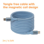 CLUB3D CAC-3030 cable USB 2 m USB C 0,48 Gbit/s 240 W Azul (4)