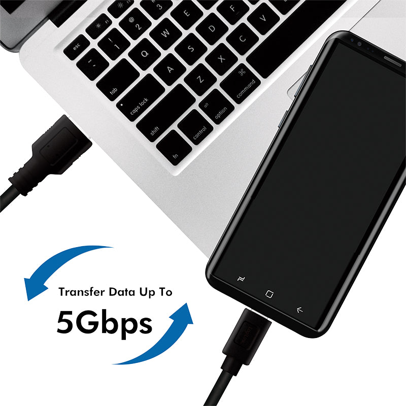 LogiLink CU0169 cable USB USB 3.2 Gen 1 (3.1 Gen 1) 1,5 m USB C USB A 5 Gbit/s Negro (4)