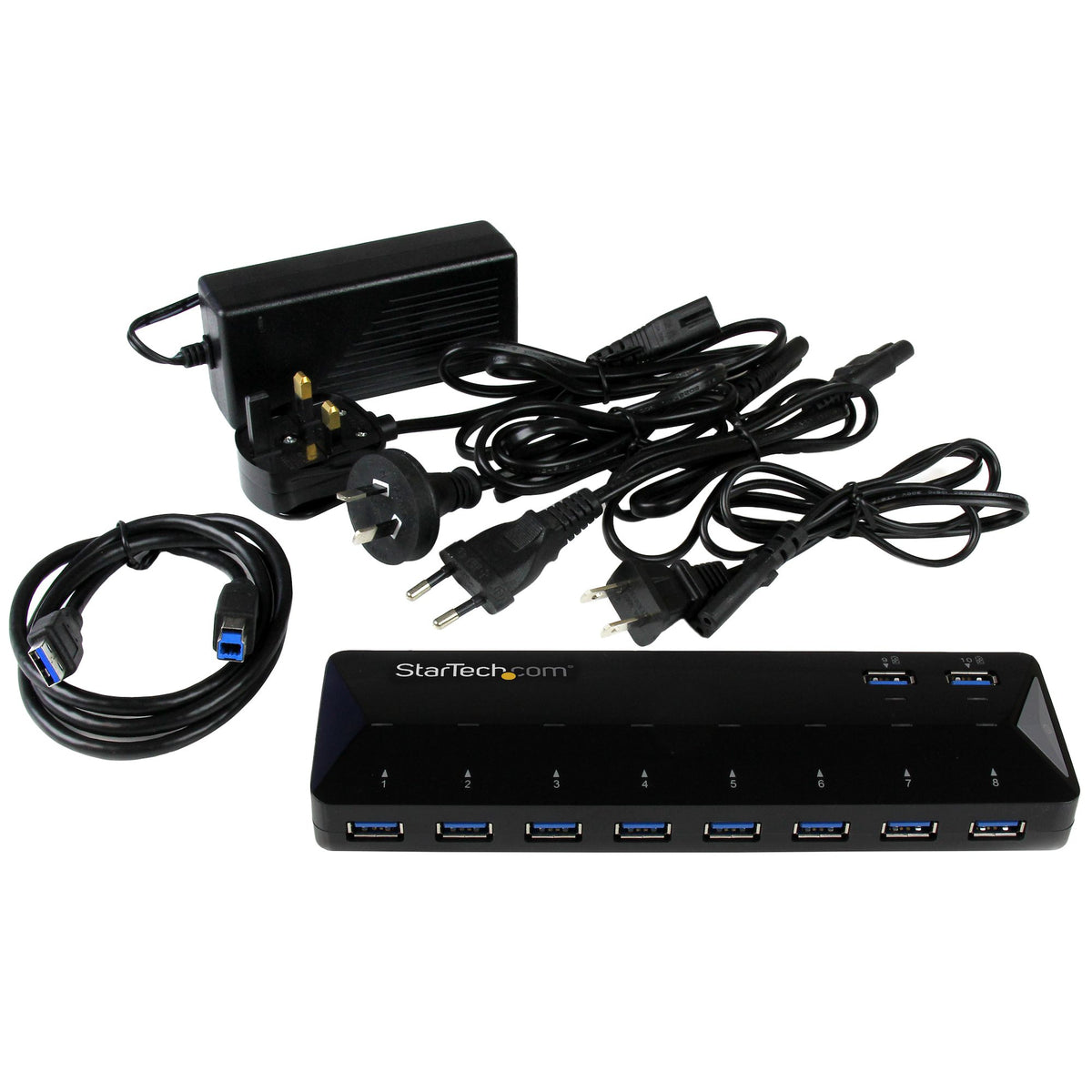StarTech.com ST103008U2C hub de interfaz USB 3.2 Gen 1