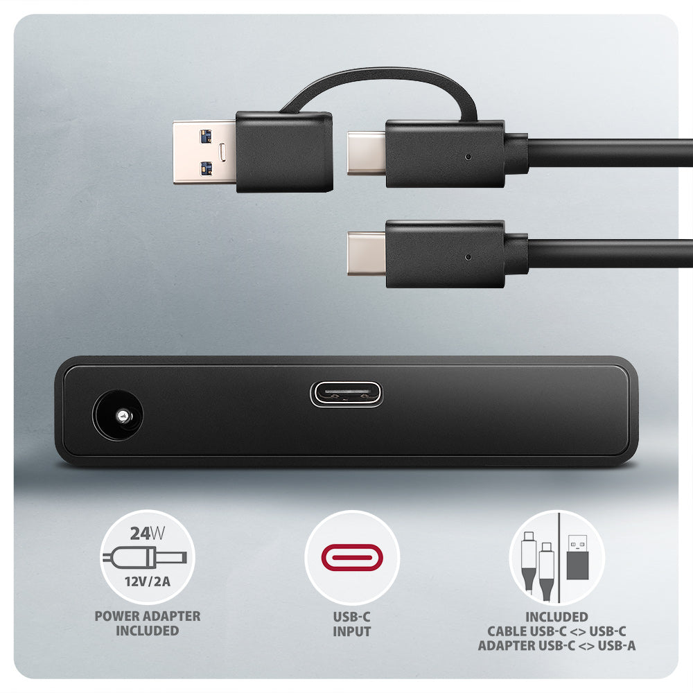 Axagon ADSA-FPX tarjeta y adaptador de interfaz SATA (5)