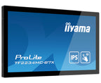 iiyama ProLite TF2234MC-B7X pantalla para PC 54,6 cm (21.5") 1920 x 1080 Pixeles Full HD LED Pantalla táctil Multi-usuario Negro (5)
