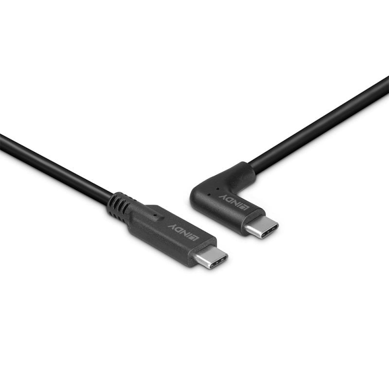 Lindy 32017 cable USB USB 3.2 Gen 2 (3.1 Gen 2) 0,5 m USB C 10 Gbit/s 60 W Negro (4)