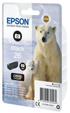Epson Polar bear C13T26114012 cartucho de tinta 1 pieza(s) Original Rendimiento estándar Negro (2)