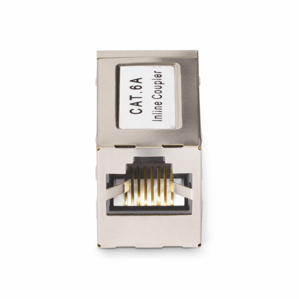 StarTech.com IN-CAT6A-COUPLER-S1 cambiador de género para cable RJ-45 Plata