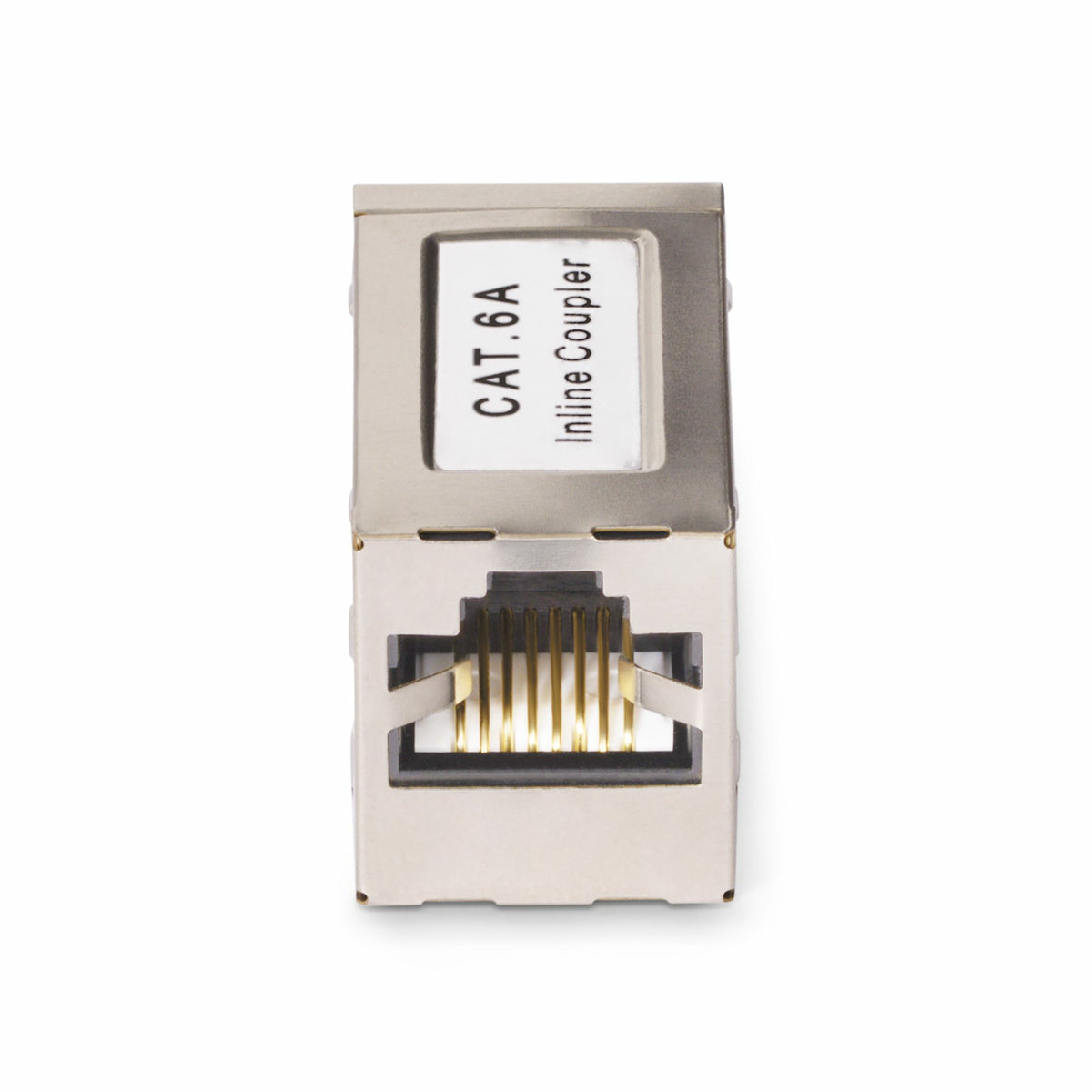 StarTech.com IN-CAT6A-COUPLER-S1 cambiador de género para cable RJ-45 Plata