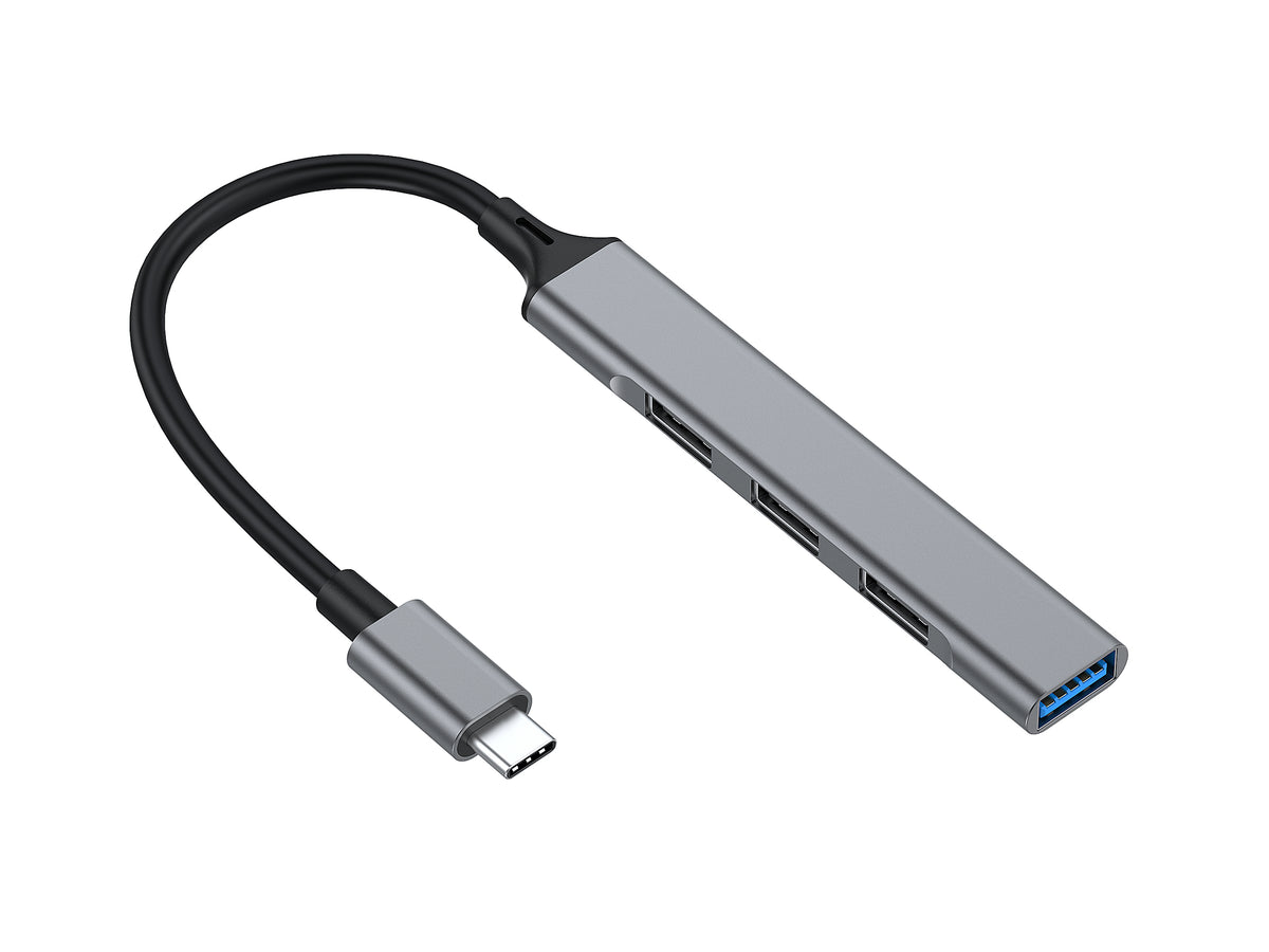 Equip 128961 hub de interfaz USB 3.2 Gen 1 (3.1 Gen 1) Type-C 5000 Mbit/s Negro, Gris (2)