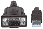 Manhattan 151849 cable de serie Negro 1,8 m Serial/COM/RS232/DB9 (3)