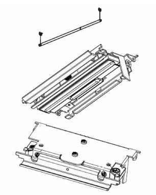 Kit cubierta de cabezal de impresión Zebra KR203 P1027725 (3)