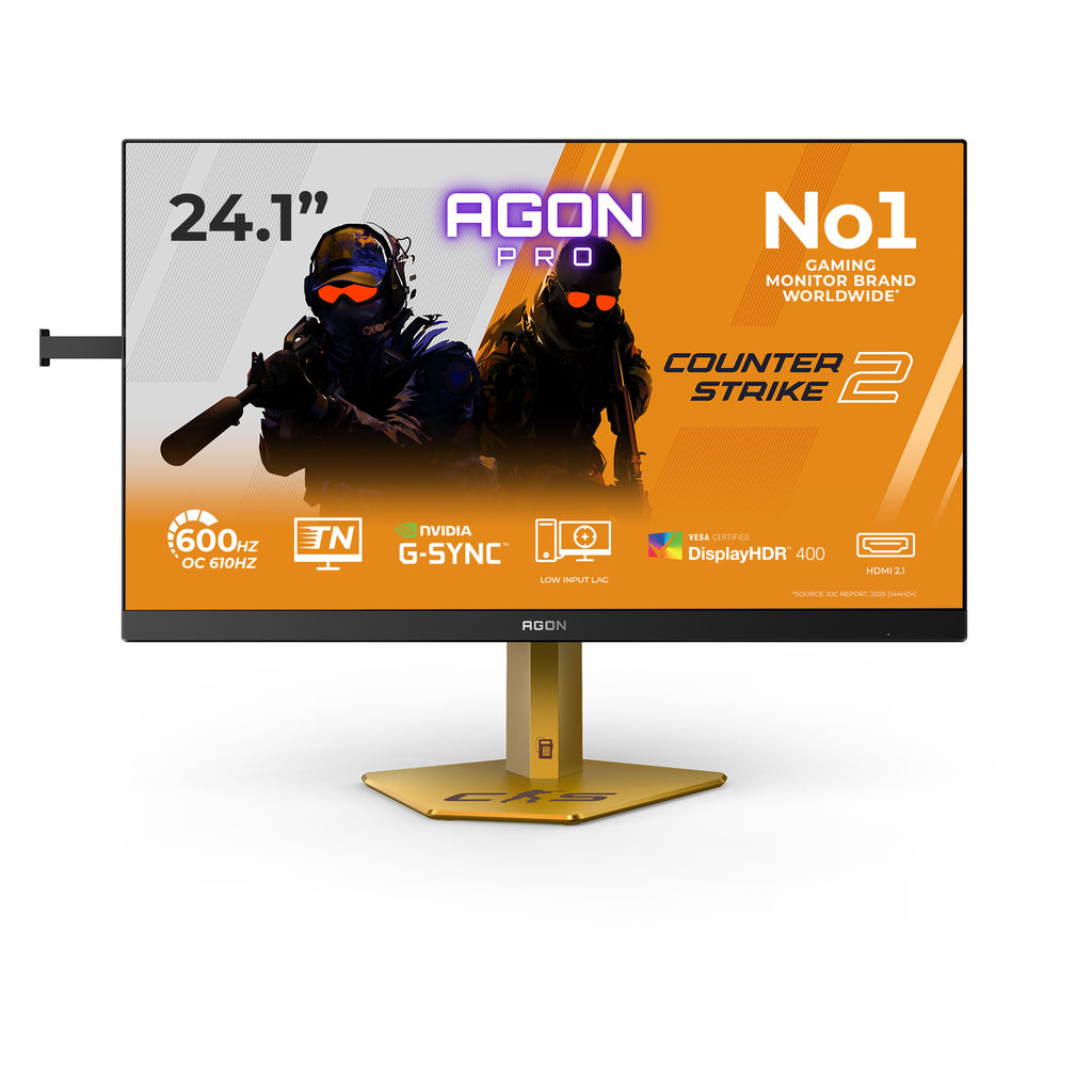 AOC AGON PRO CS24A pantalla para PC 61,2 cm (24.1") 1920 x 1080 Pixeles Full HD LED Negro