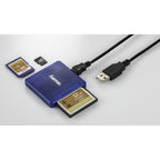 Hama 00124131 lector de tarjeta USB 2.0 Azul (4)