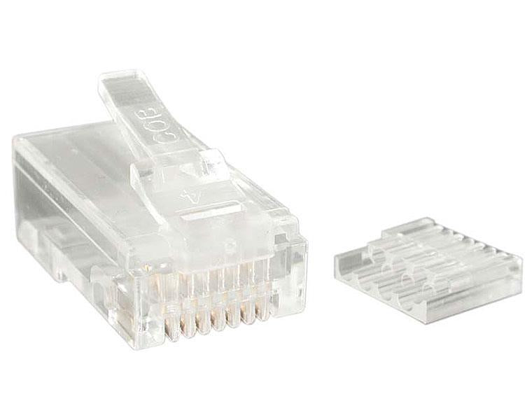 StarTech.com CRJ45C6STR50 conector RJ-45 Transparente (2)
