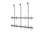 Multibrackets 3930 soporte para pantalla de señalización 2,54 m (100") Negro
