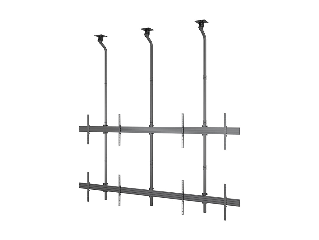 Multibrackets 3930 soporte para pantalla de señalización 2,54 m (100") Negro