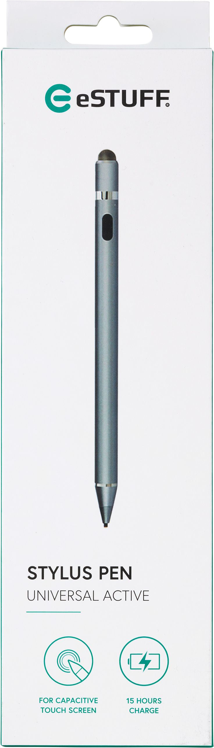 eSTUFF ES68900111 lápiz digital 15 g Gris (3)