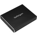 StarTech.com SM22BU31C3R caja para disco duro externo Caja externa para unidad de estado sólido (SSD) Negro