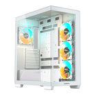 GIGABYTE C500 PANORAMIC STEALTH Midi Tower Blanco (2)