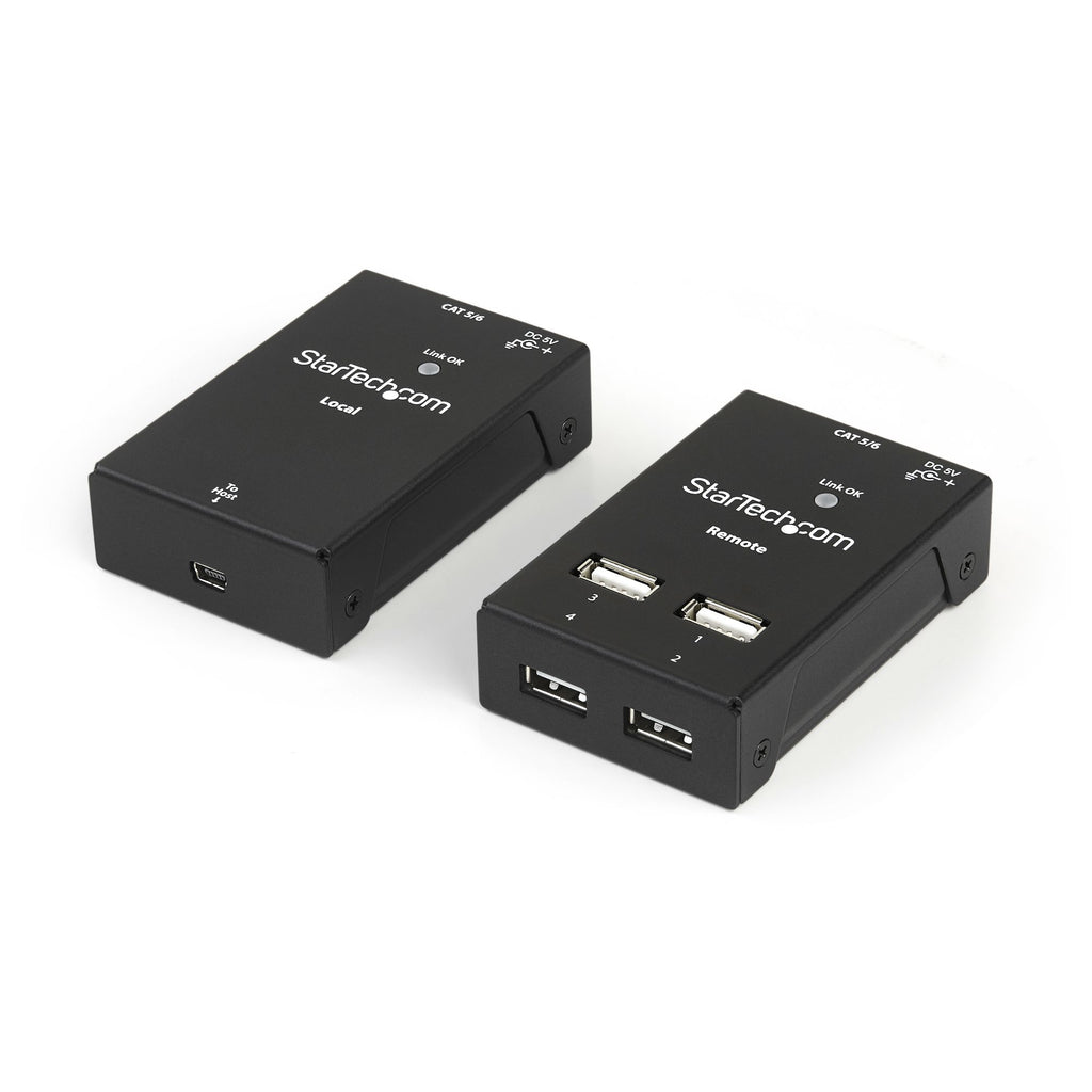 StarTech.com USB2004EXTV extensor de consola Transmisor y receptor de consola