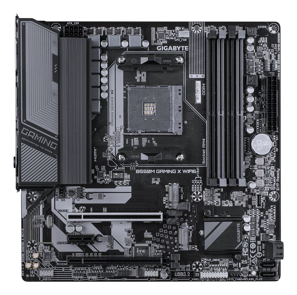 GIGABYTE B550M GAMING X WIFI6 placa base AMD B550 Zócalo AM4 micro ATX (3)