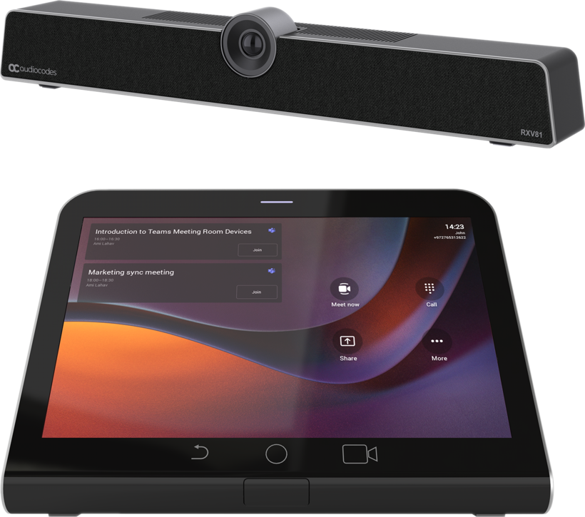 Paquete colaboración AudioCodes RXV81